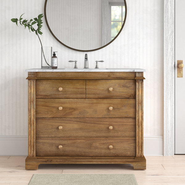 Birch Lane™ Garza 42" Single Bathroom Vanity Set & Reviews | Wayfair